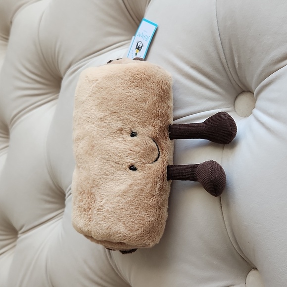Jellycat Amuseable Pain Au Chocolat Soft & Plush 4x6" NWT - Picture 5 of 8